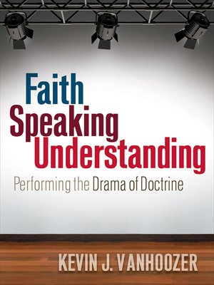cover image of Faith Speaking Understanding